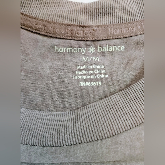 NWT Harmony Balance Womens Brown Sleeveless Tank Top Size Medium - Picture 4 of 11